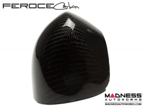 FIAT 500 Mirror Cover Caps in Carbon Fiber - Estremo 